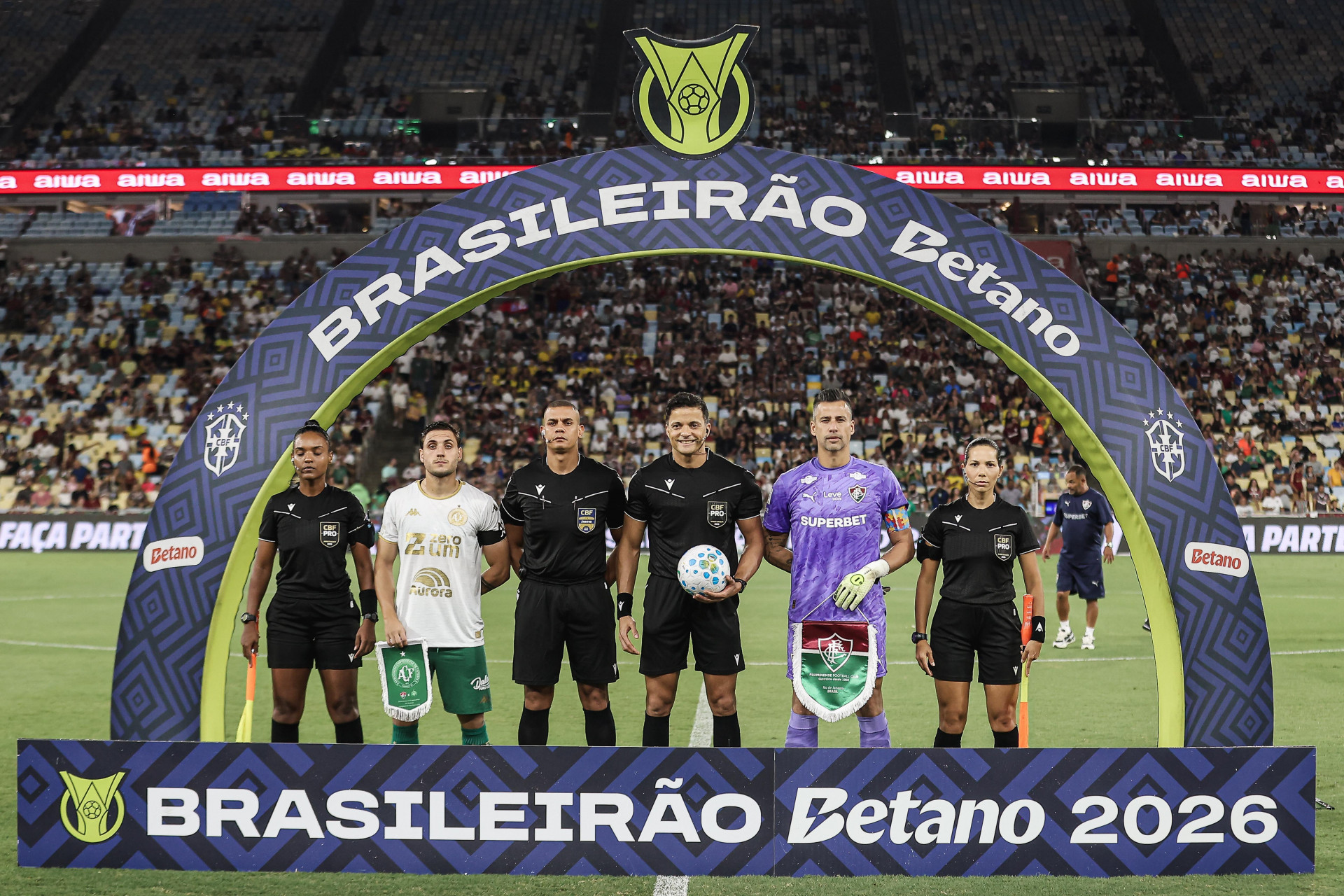 Fluminense e Chape se enfrentaram no Maracan&atilde; - Lucas Mer&ccedil;on/Fluminense