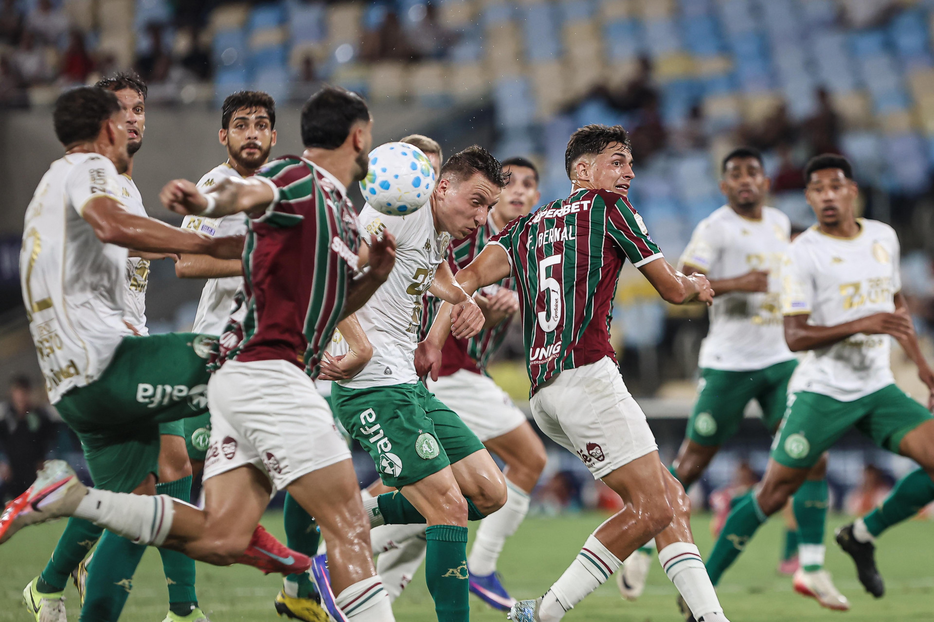 Fluminense e Chape se enfrentaram no Maracan&atilde; - Lucas Mer&ccedil;on/Fluminense