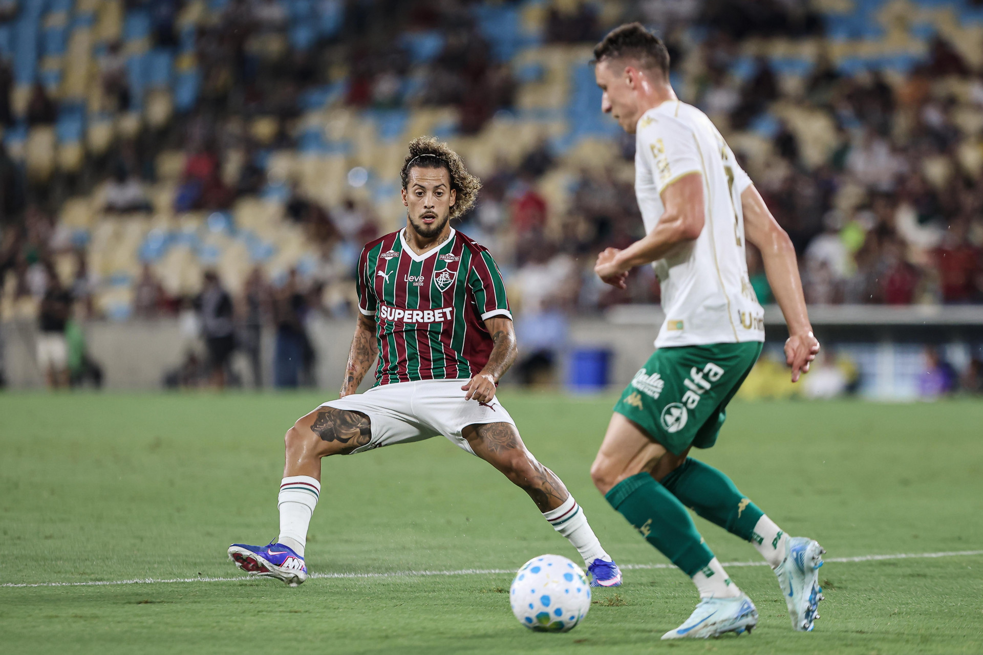 Fluminense e Chape se enfrentaram no Maracan&atilde; - Lucas Mer&ccedil;on/Fluminense