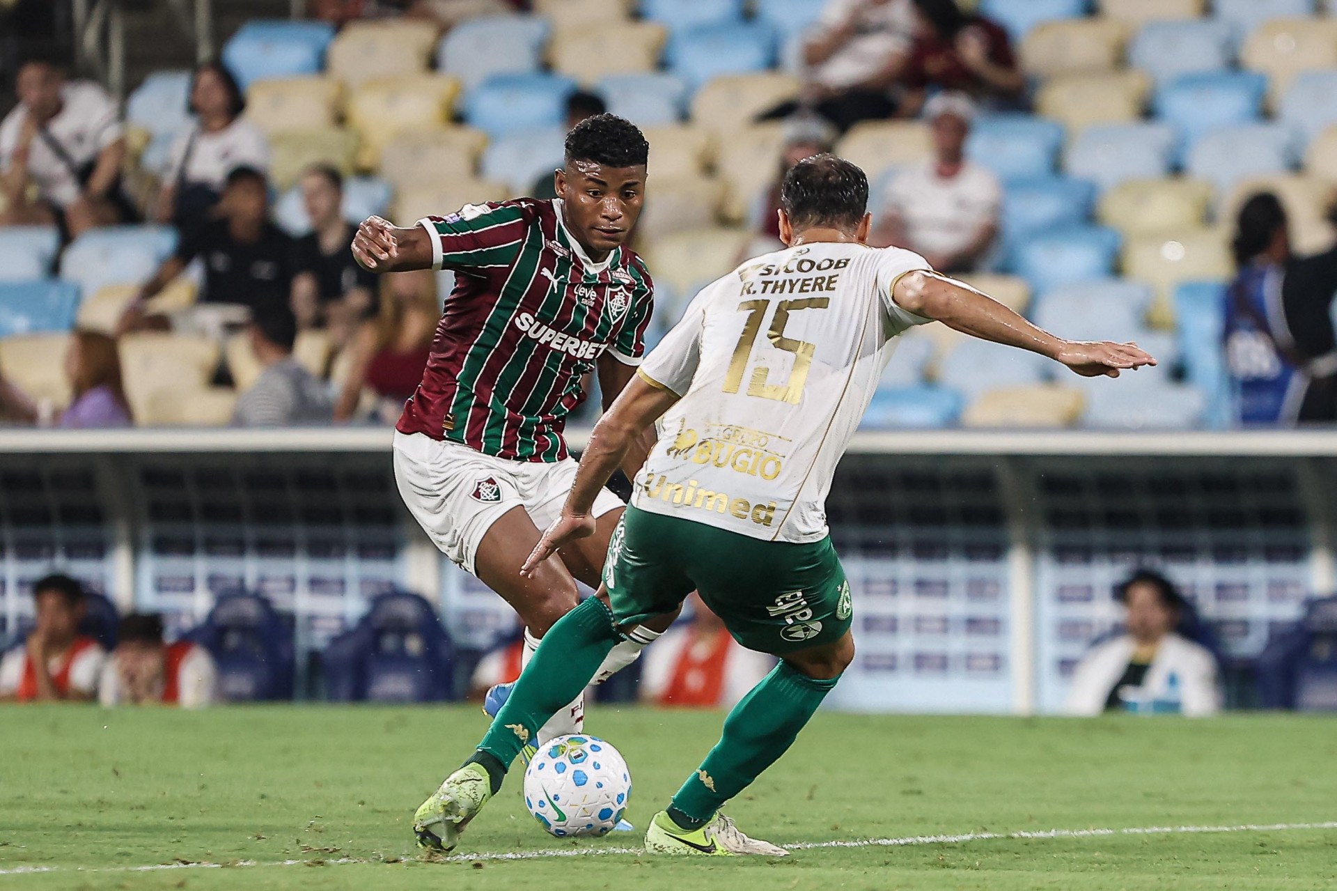 Fluminense enfrentou a Chape no Maracanã - Lucas Merçon / Fluminense