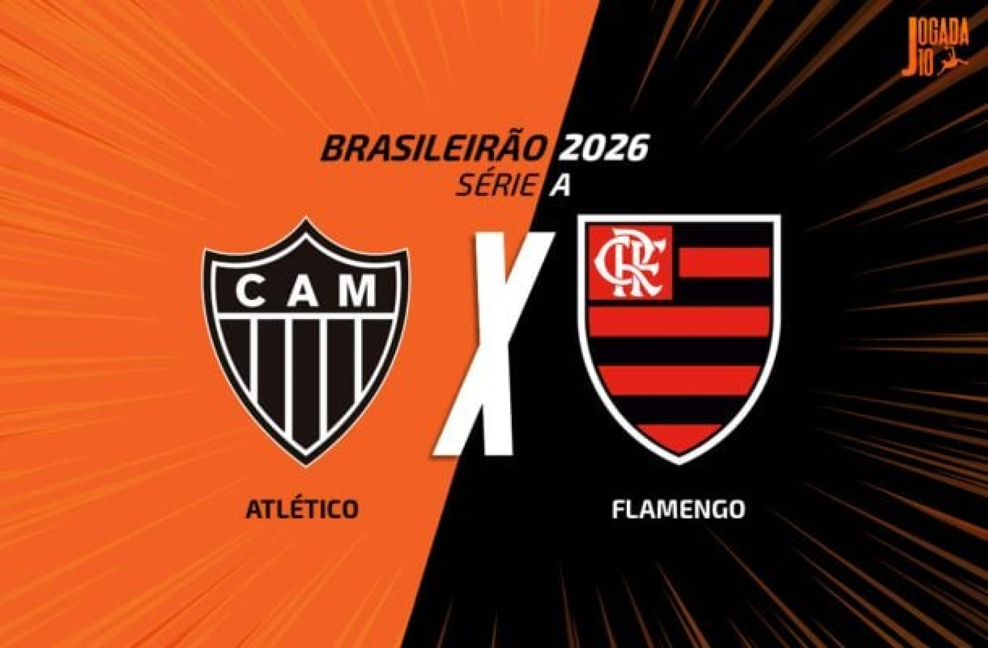 Atl&eacute;tico x Flamengo, AO VIVO, com a Voz do Esporte, &agrave;s 19h
