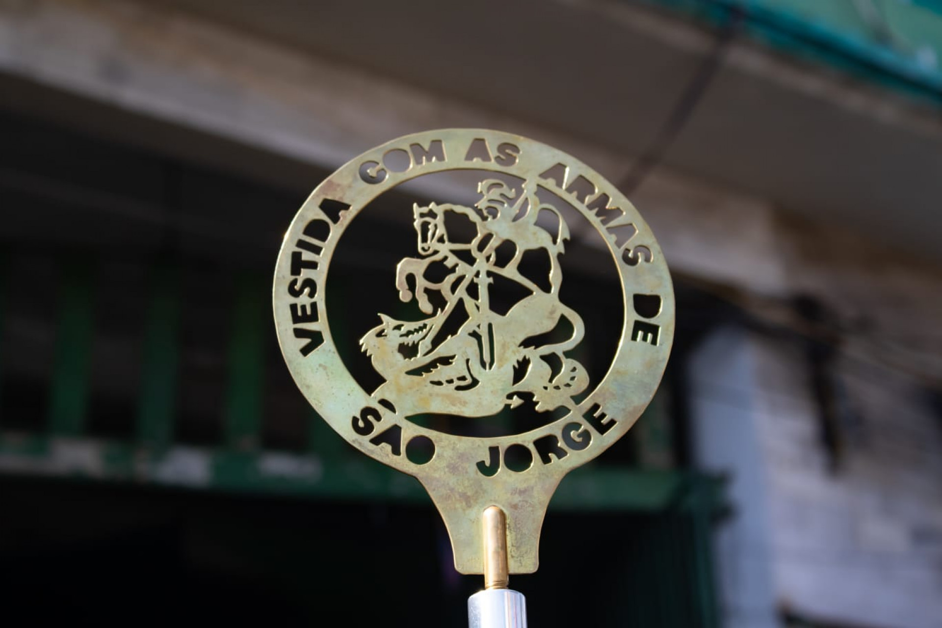 Carreata do Império Serrano percorreu ruas da Zona Norte em homenagem a São Jorge - Érica Martin/Agência O DIA