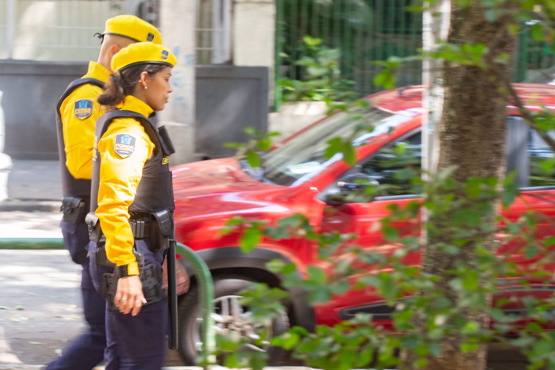 Força Municipal iniciou o patrulhamento na região da Tijuca - Érica Martin / Agência O Dia