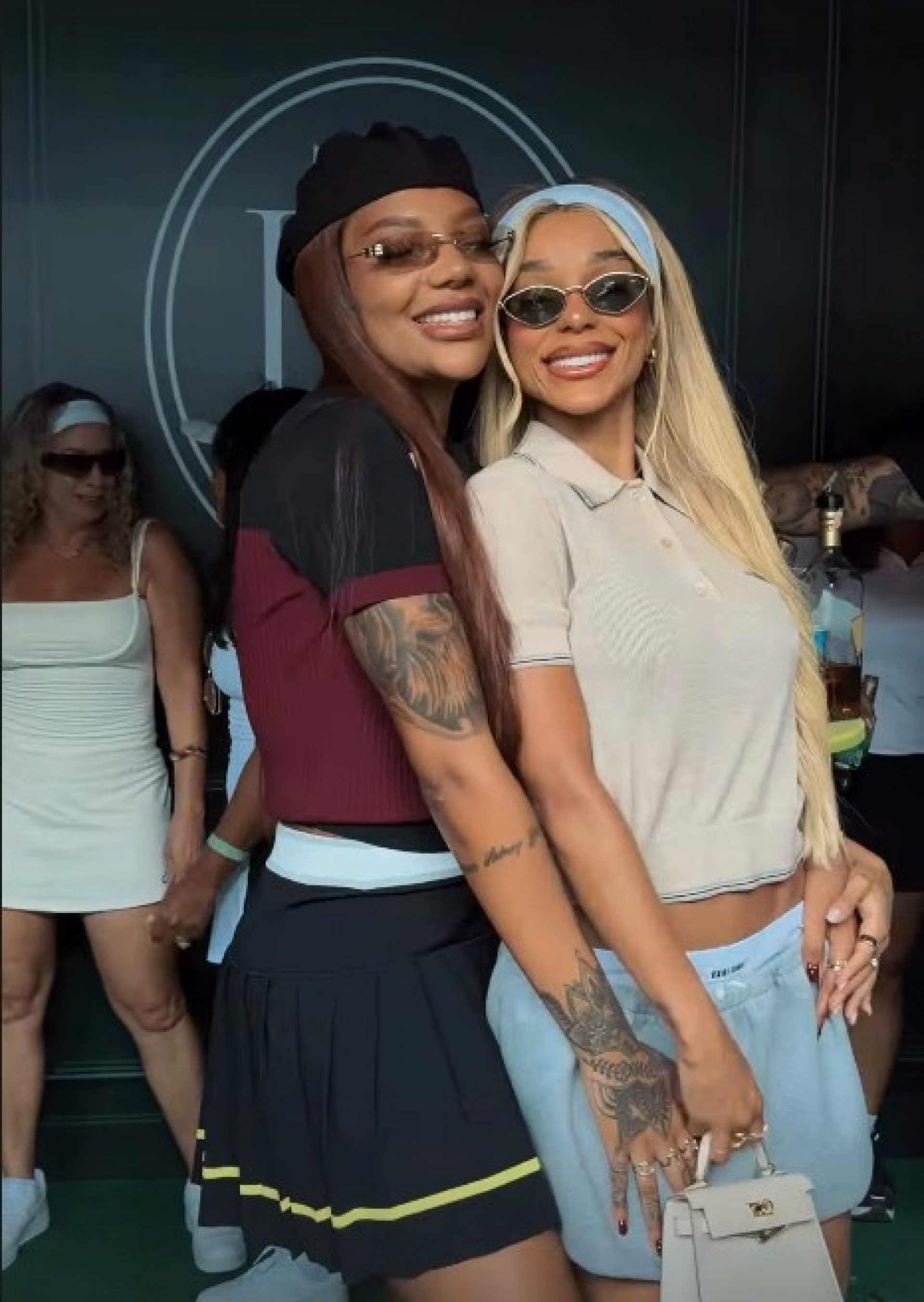 Ludmilla e a mulher, Brunna Gonçalves  - Reprodução do Instagram