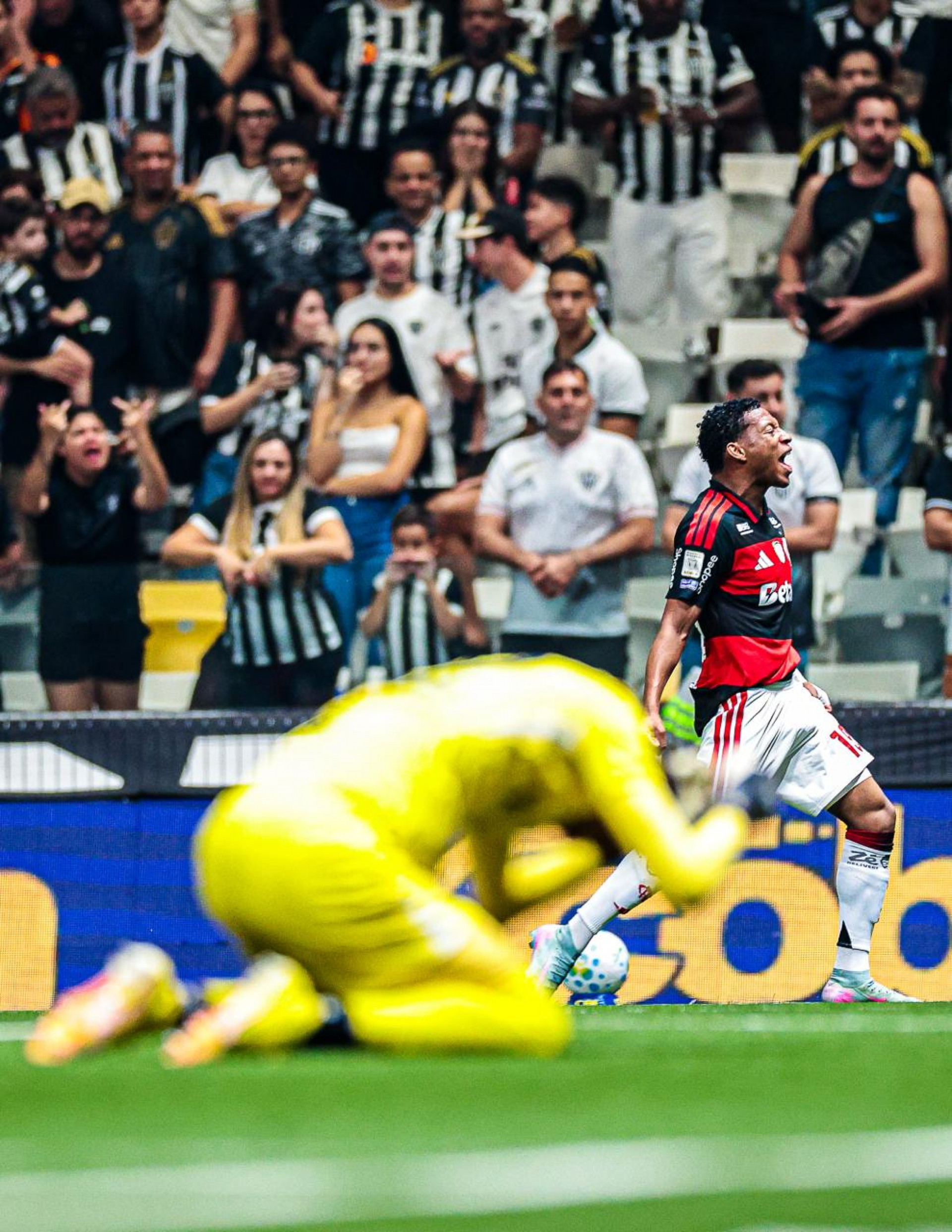 Flamengo derrotou o Atlético-MG em Belo Horizonte - Gilvan de Souza / Flamengo