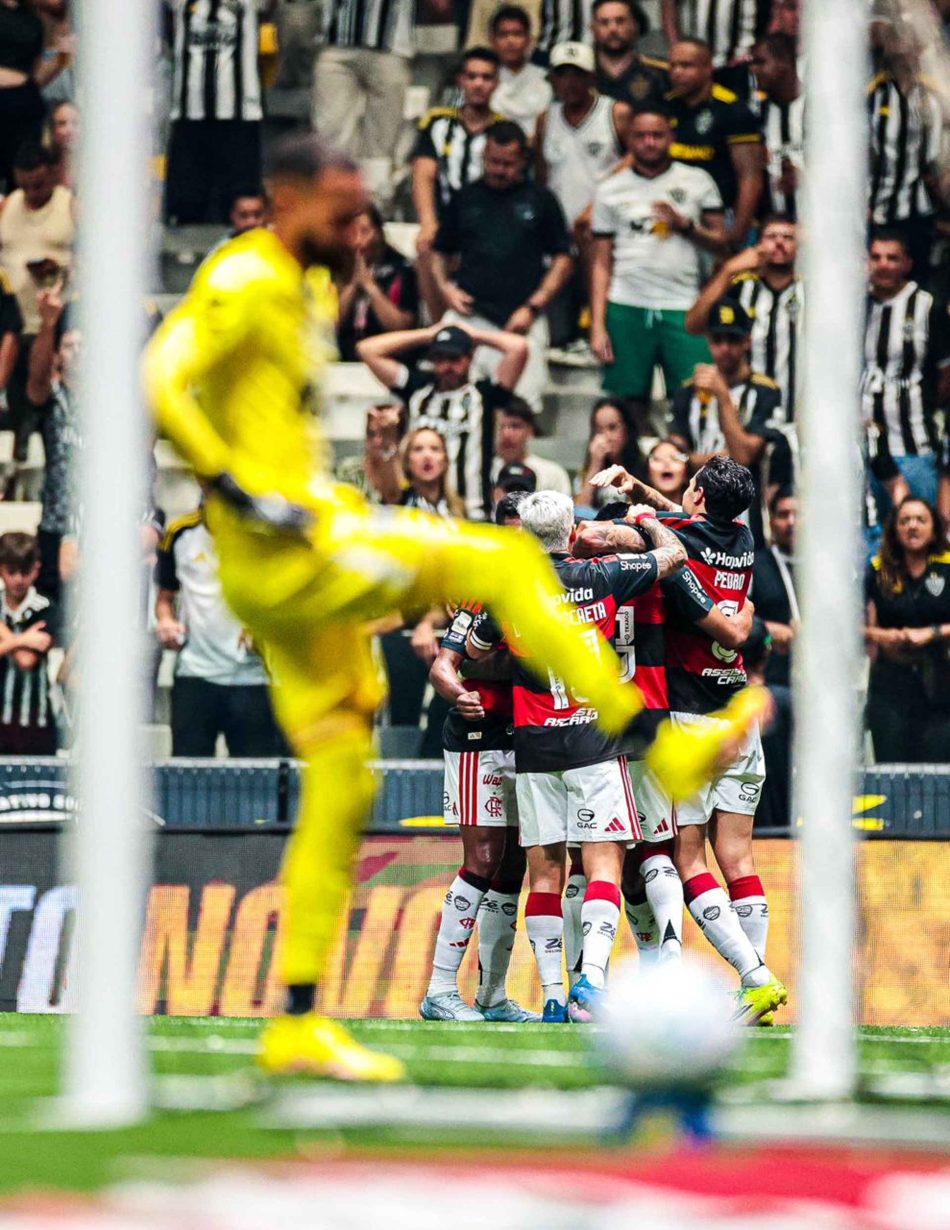 Flamengo derrotou o Atlético-MG em Belo Horizonte - Gilvan de Souza / Flamengo