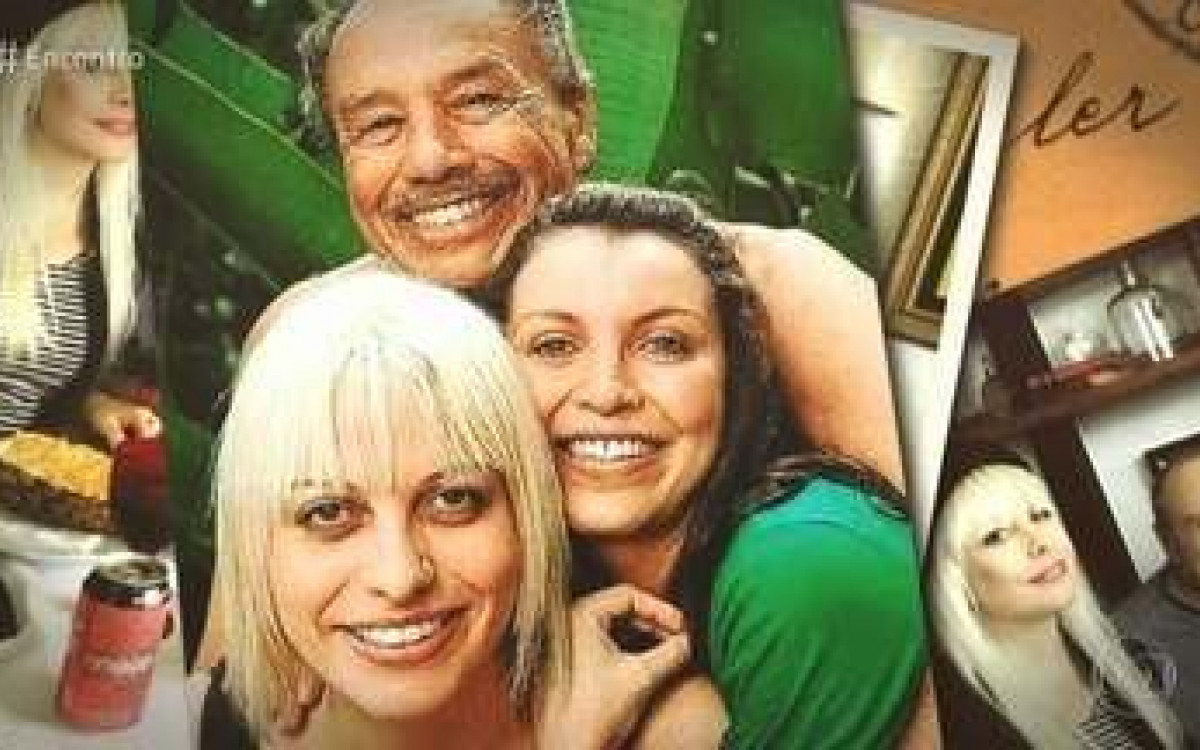 Stênio Garcia e filhas