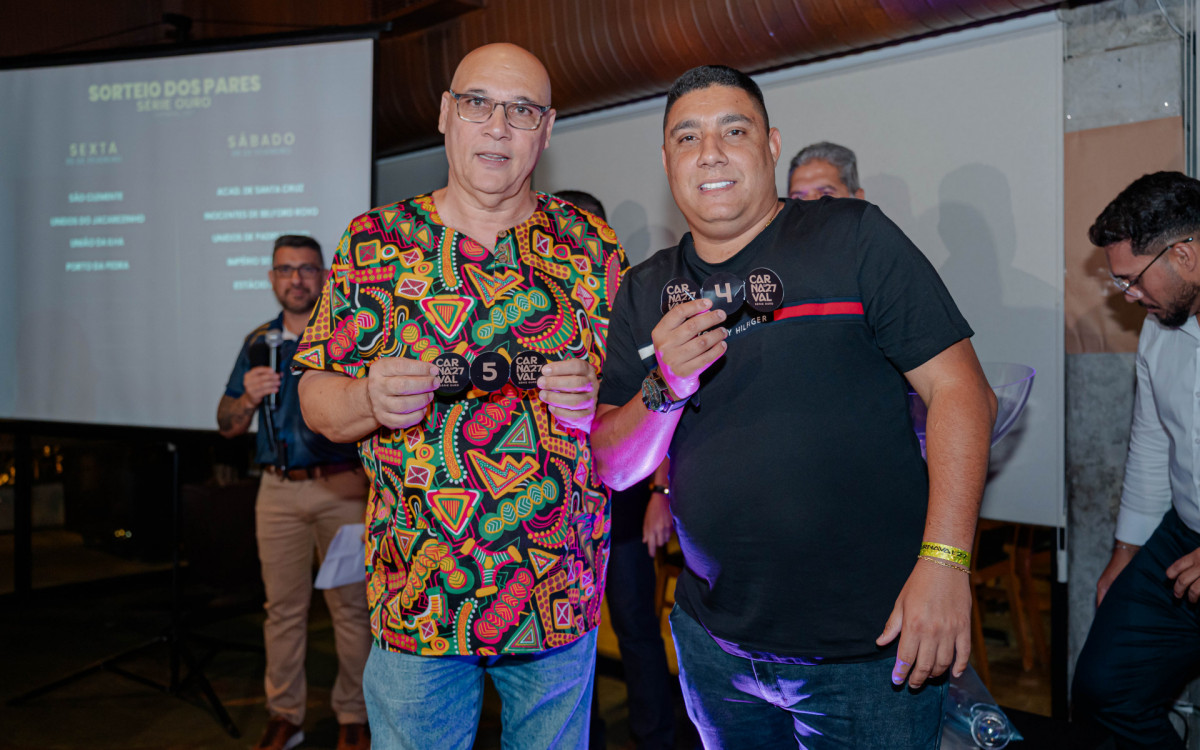 Ordem dos desfiles da Série Ouro é definida para o Carnaval 2027
 - Fotos: Fausto Eduardo/Liga RJ
