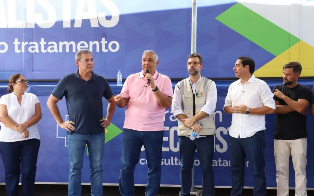 Estrutura móvel com centro cirúrgico já atende pacientes e marca início de nova etapa na saúde oftalmológica
