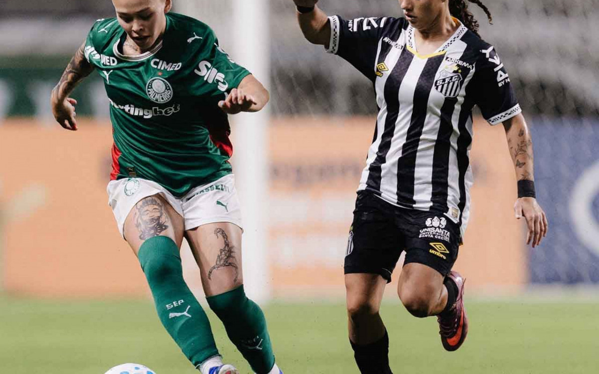 Palmeiras e Santos ficam no empate em jogo com pux&atilde;o de cabelo