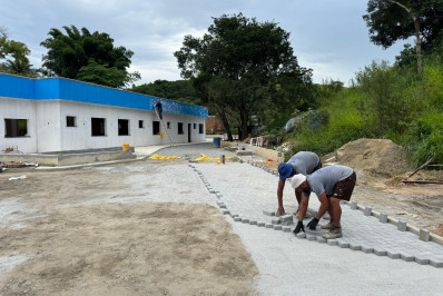 Nova UBS do Beira Rio entra na fase final e amplia rede de saúde em Japeri