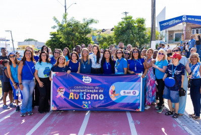 Secretaria de Educação de Belford Roxo promove ‘Caminhada de Conscientização do Autismo’ 