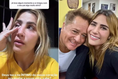 Filha de Leonardo se emociona ao falar de mágoa com o cantor: 'Briguei sozinha'