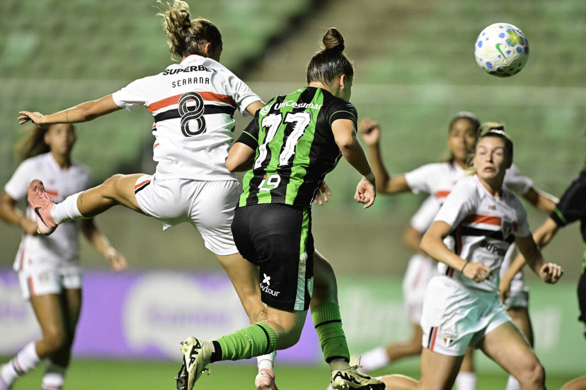 S&atilde;o Paulo s&oacute; empata com Am&eacute;rica-MG e perde chance de liderar o Brasileiro Feminino
