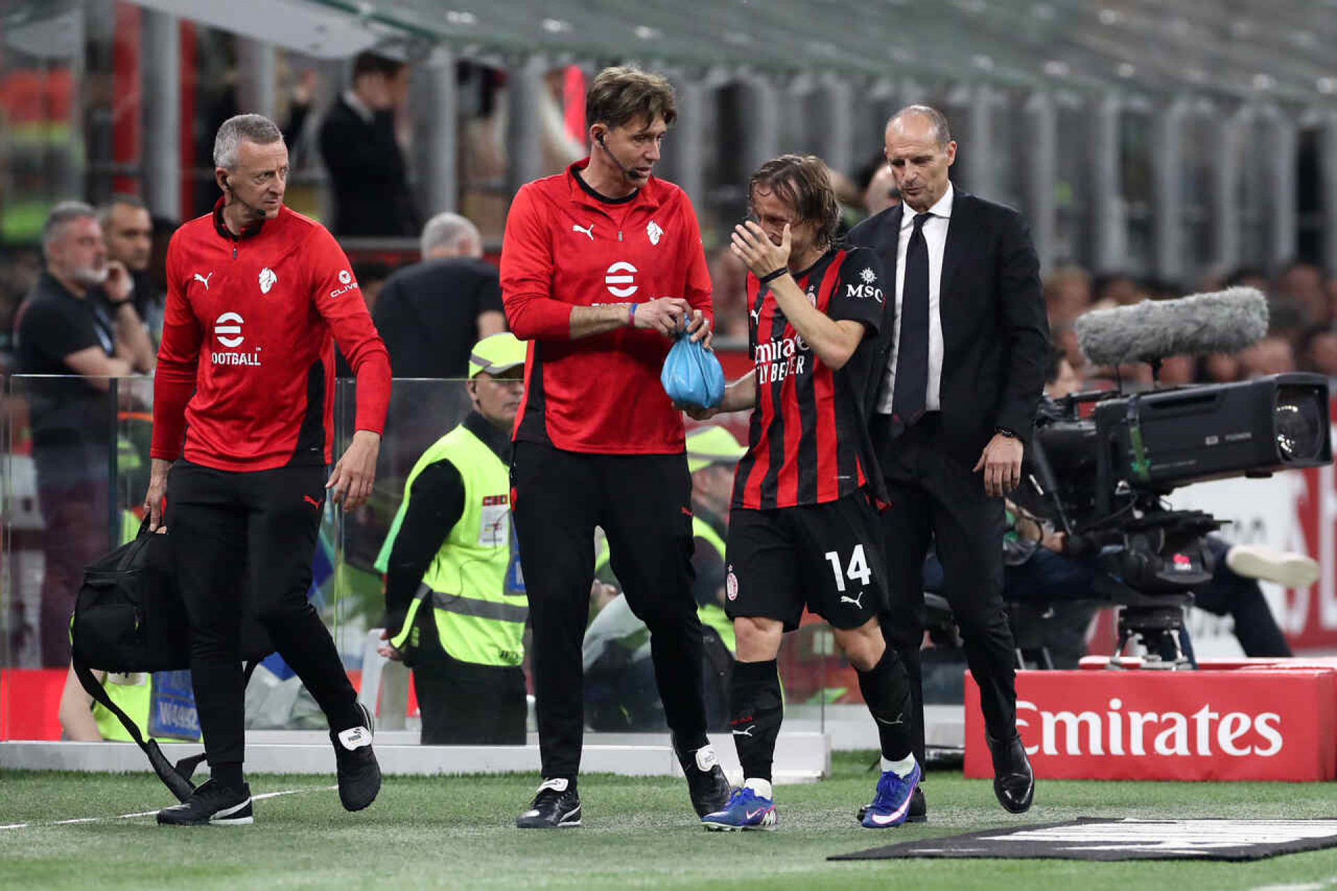 Modric sofre fratura no rosto e deve perder o restante da temporada