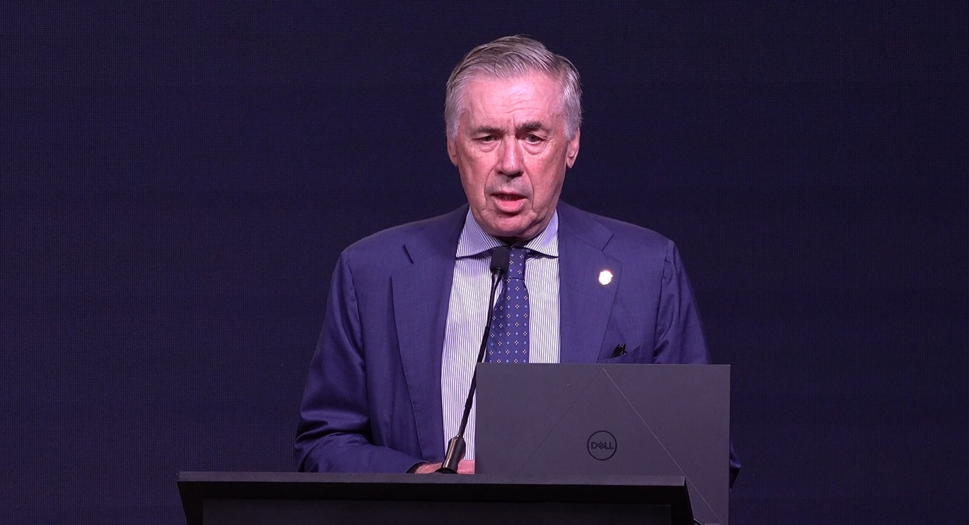 Ancelotti participa de evento sobre categorias de base: 'Talento não se forma, se educa'