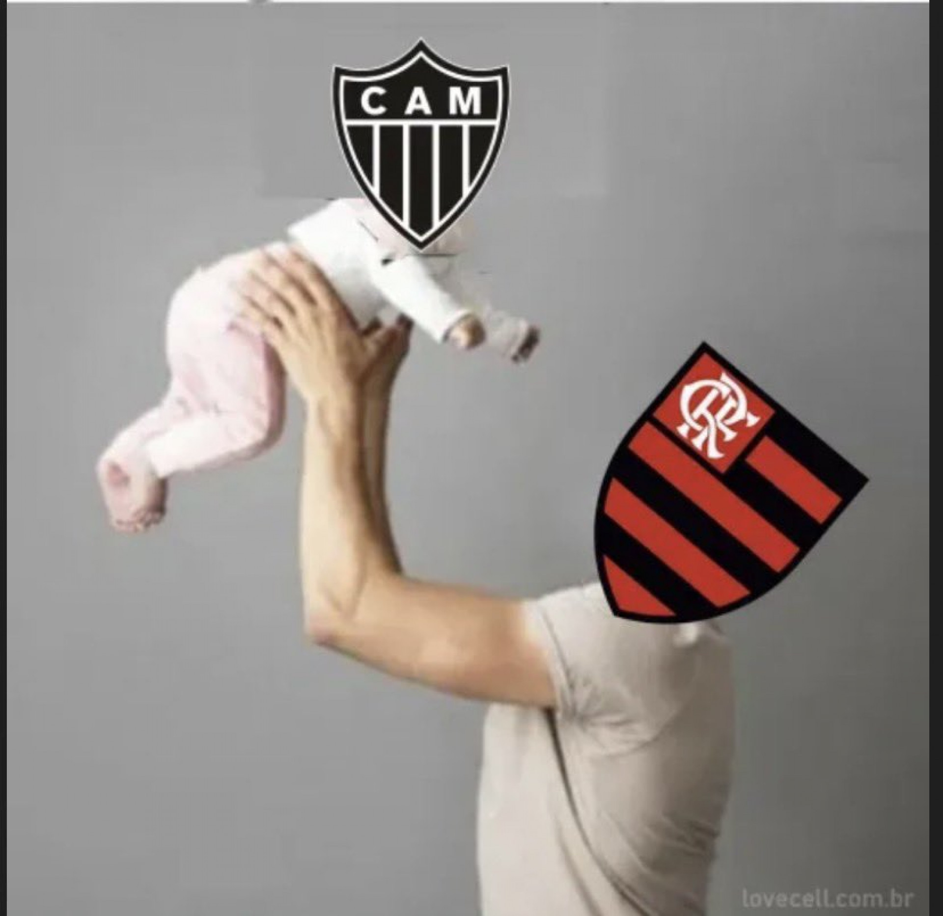 Flamengo venceu quatro dos cinco jogos entre as equipes na Arena MRV - Reprodução / X