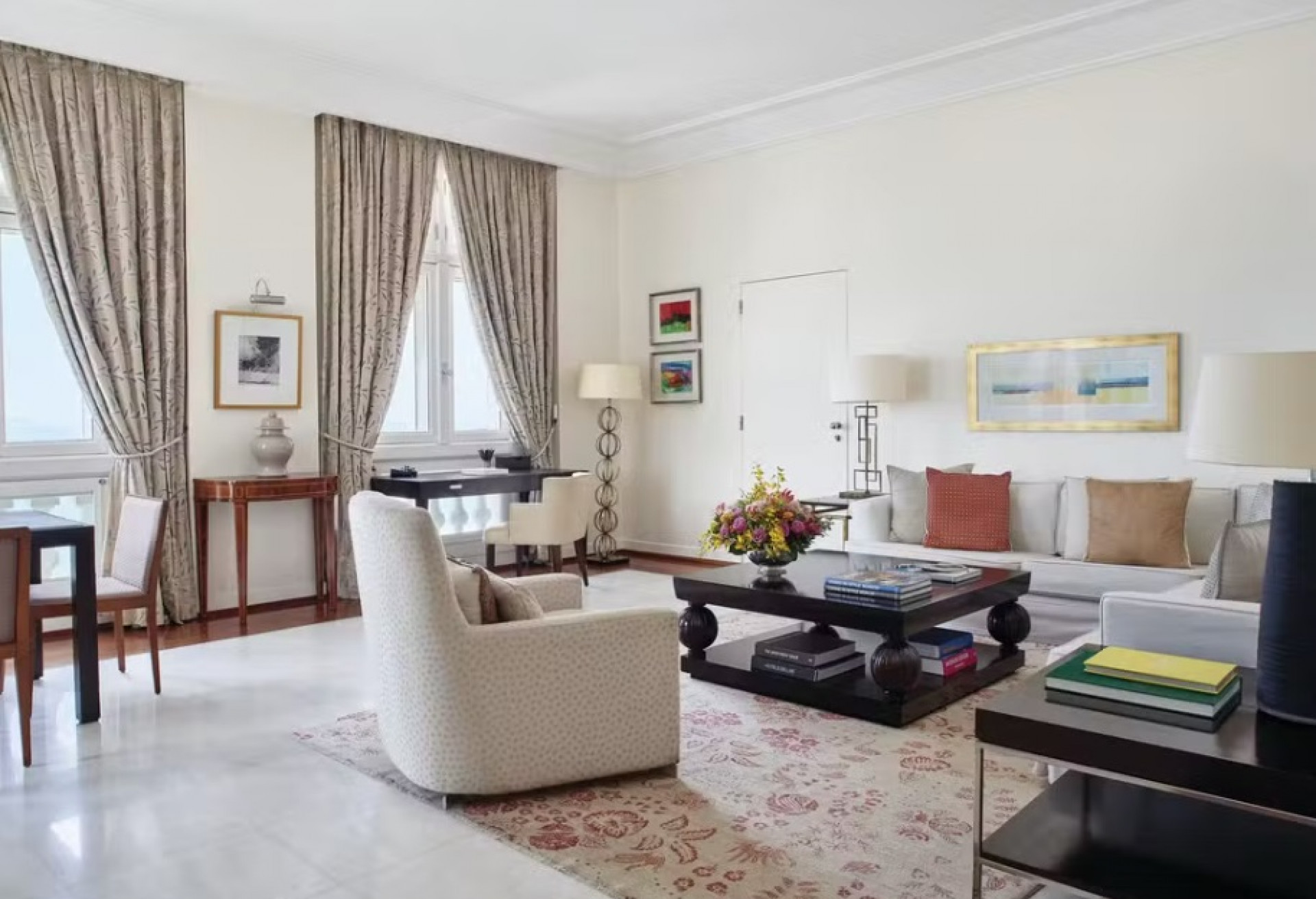 Shakira deve se hospedar em suíte com diárias a partir de R$ 45 mil; fotos - Reprodução/Copacabana Palace