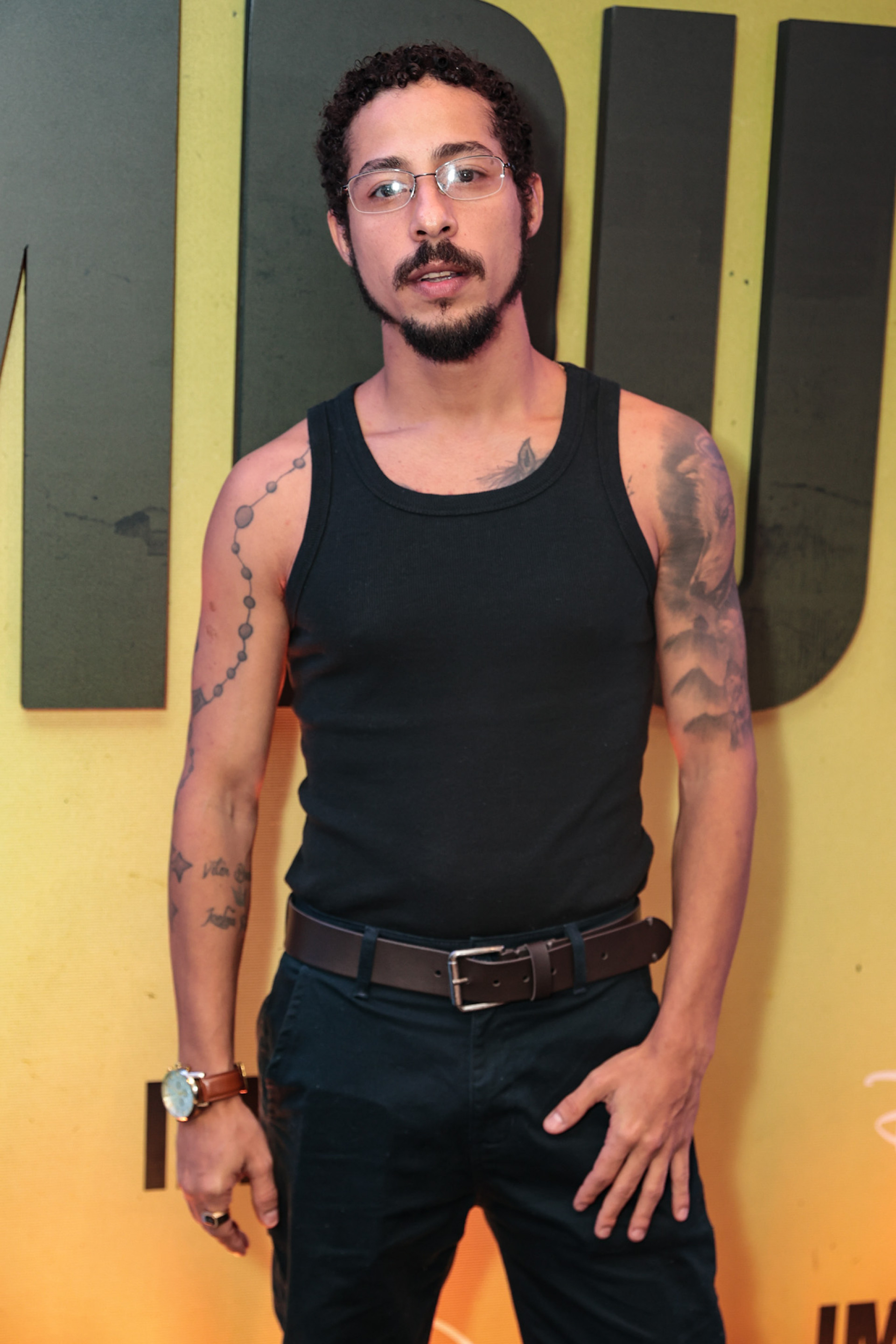 Peter Brandão na estreia de 'Impuros' - Victor Chapetta/Brazil News