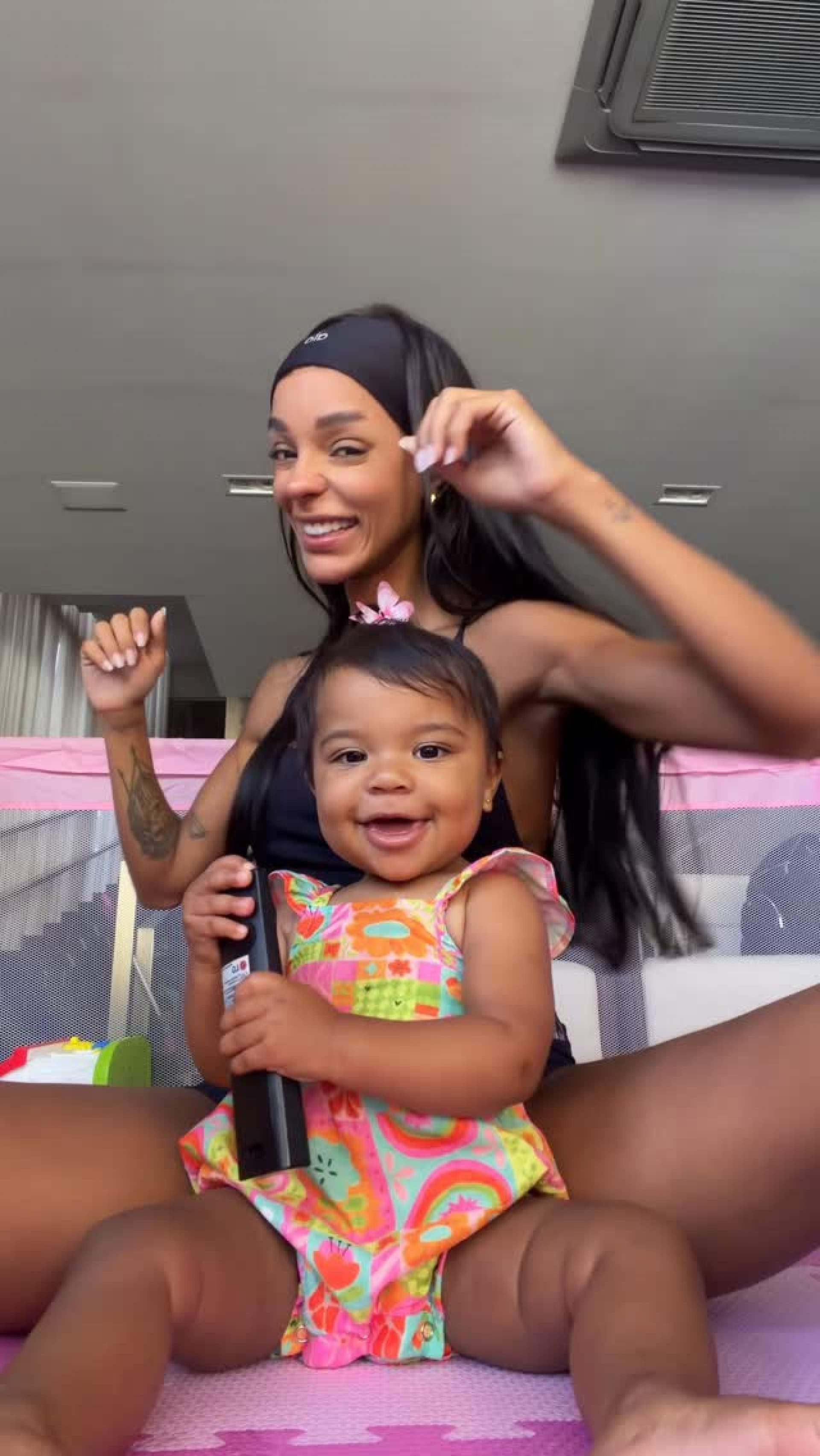 Ludmilla regrava música infantil versão funk para filha com Brunna Gonçalves; ouça
