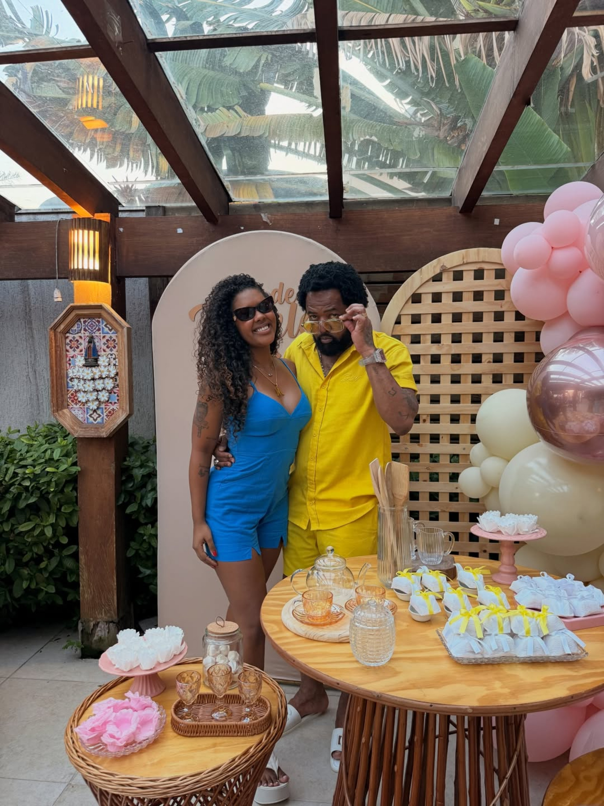 Xande de Pilares e Thay Pereira fazem chá de panela - Reprodução / Instagram