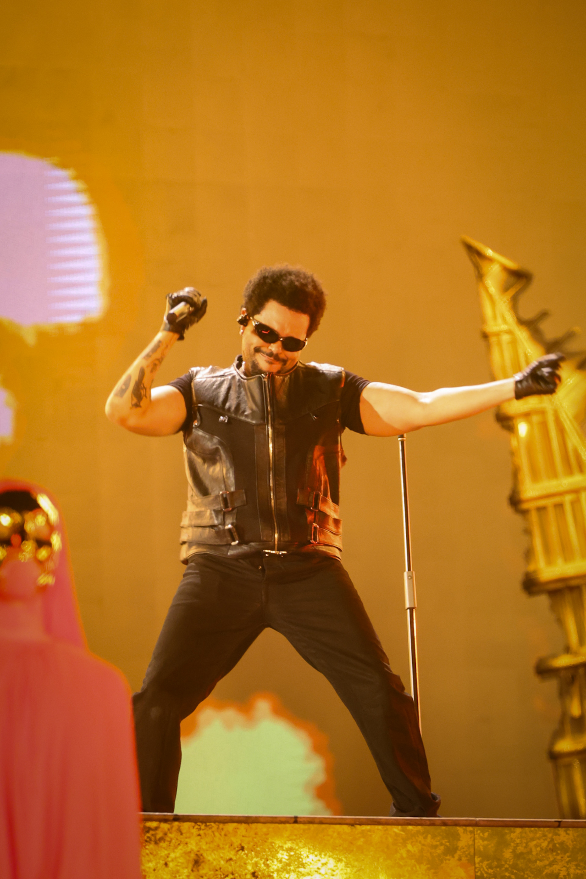  The Weeknd durante show no Engenhão