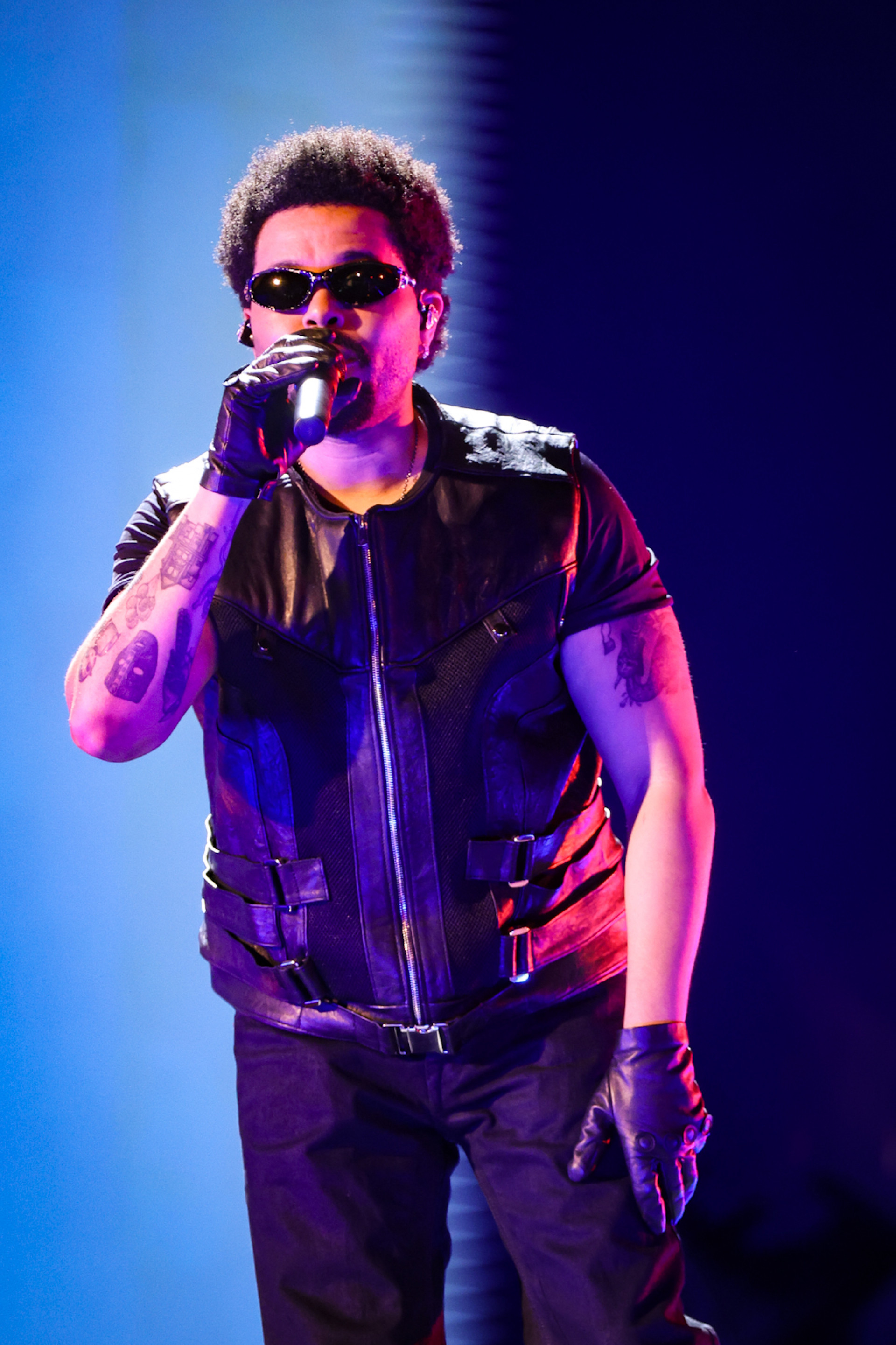  The Weeknd durante show no Engenhão