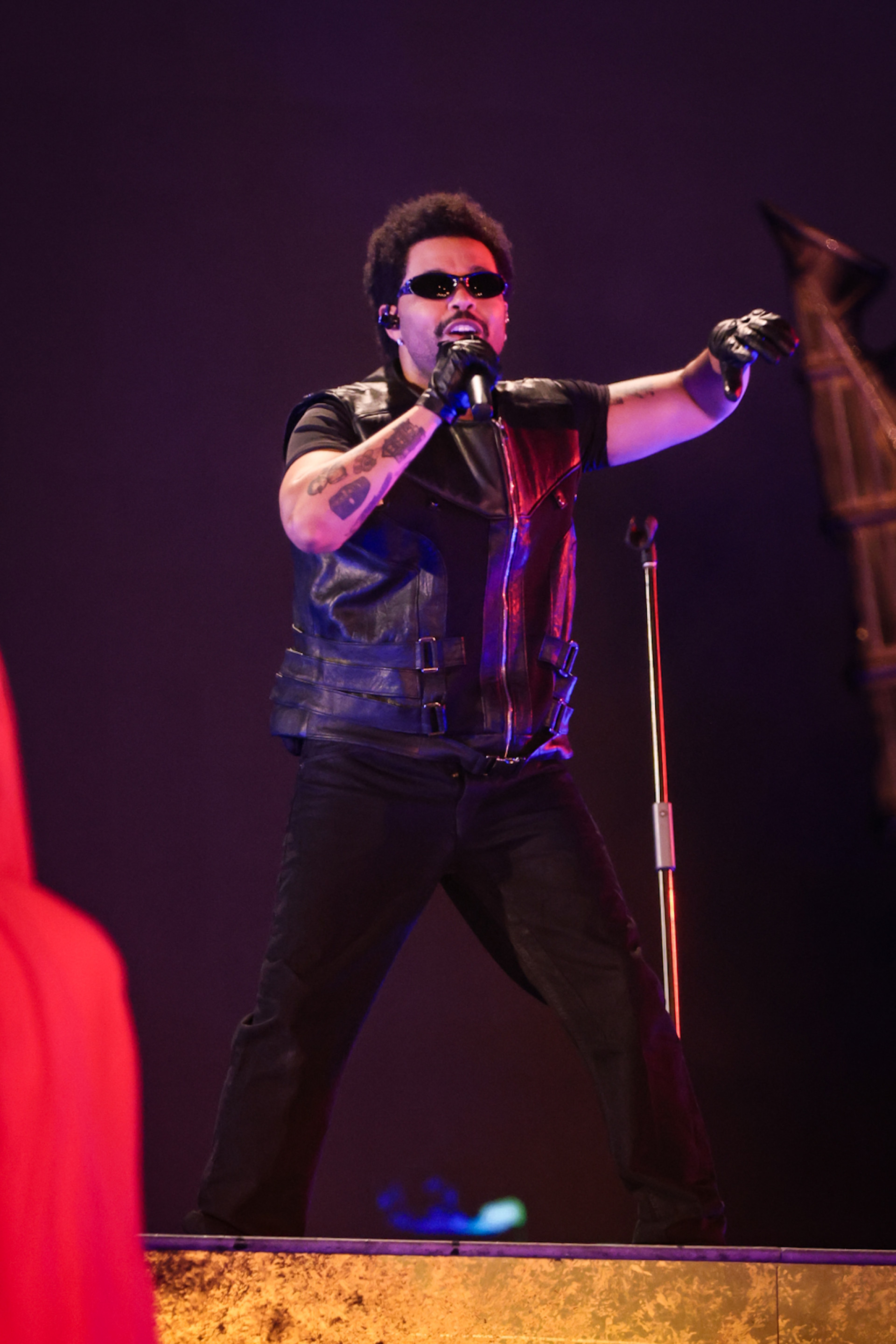  The Weeknd durante show no Engenhão