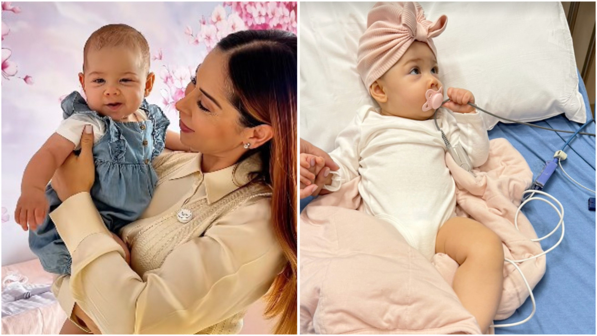 Thiago Nigro mostra filha internada nos EUA