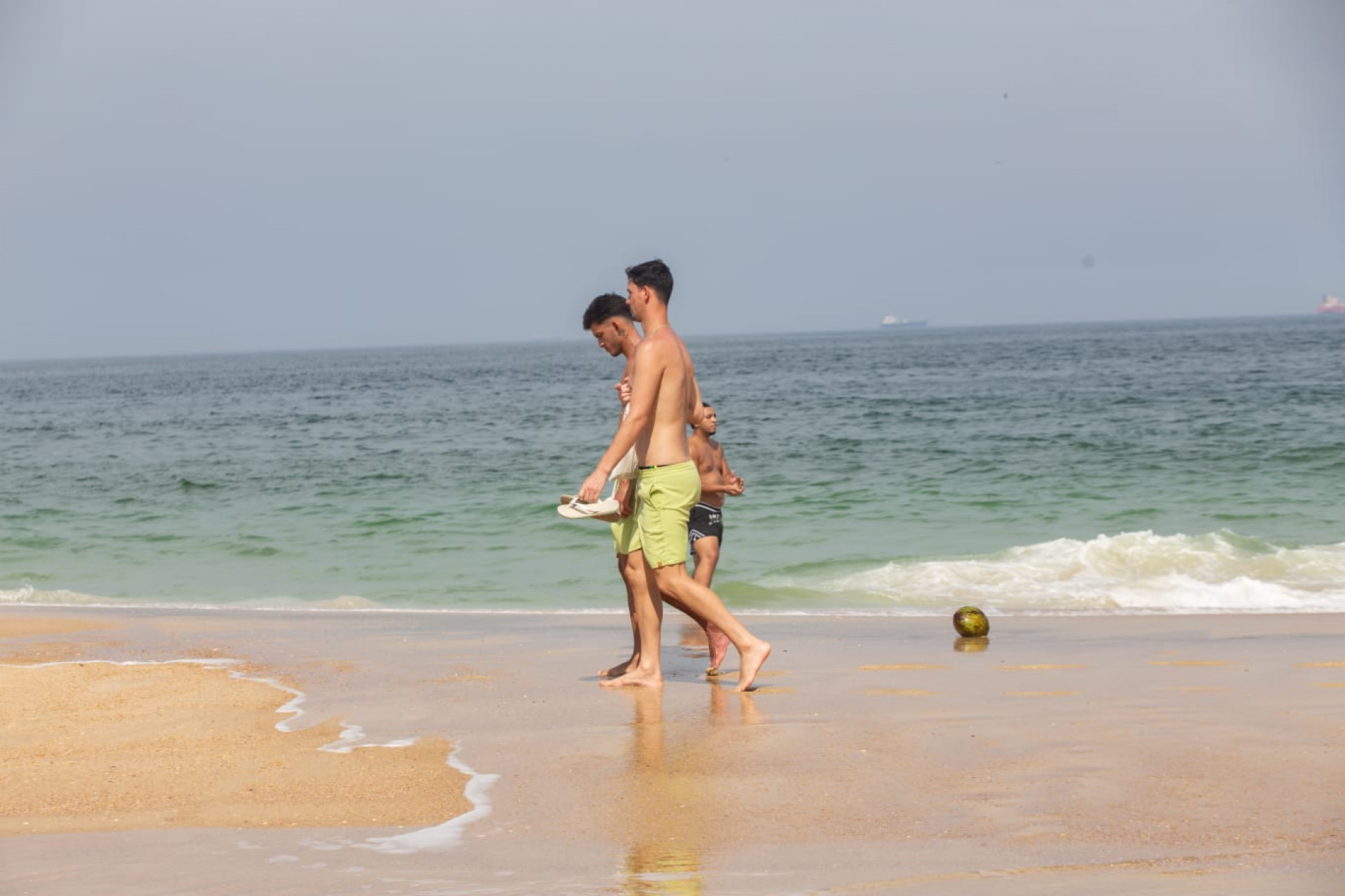 Praia de Copacabana, Zona Sul do Rio de Janeiro  - Érica Martin / Agência O Dia 