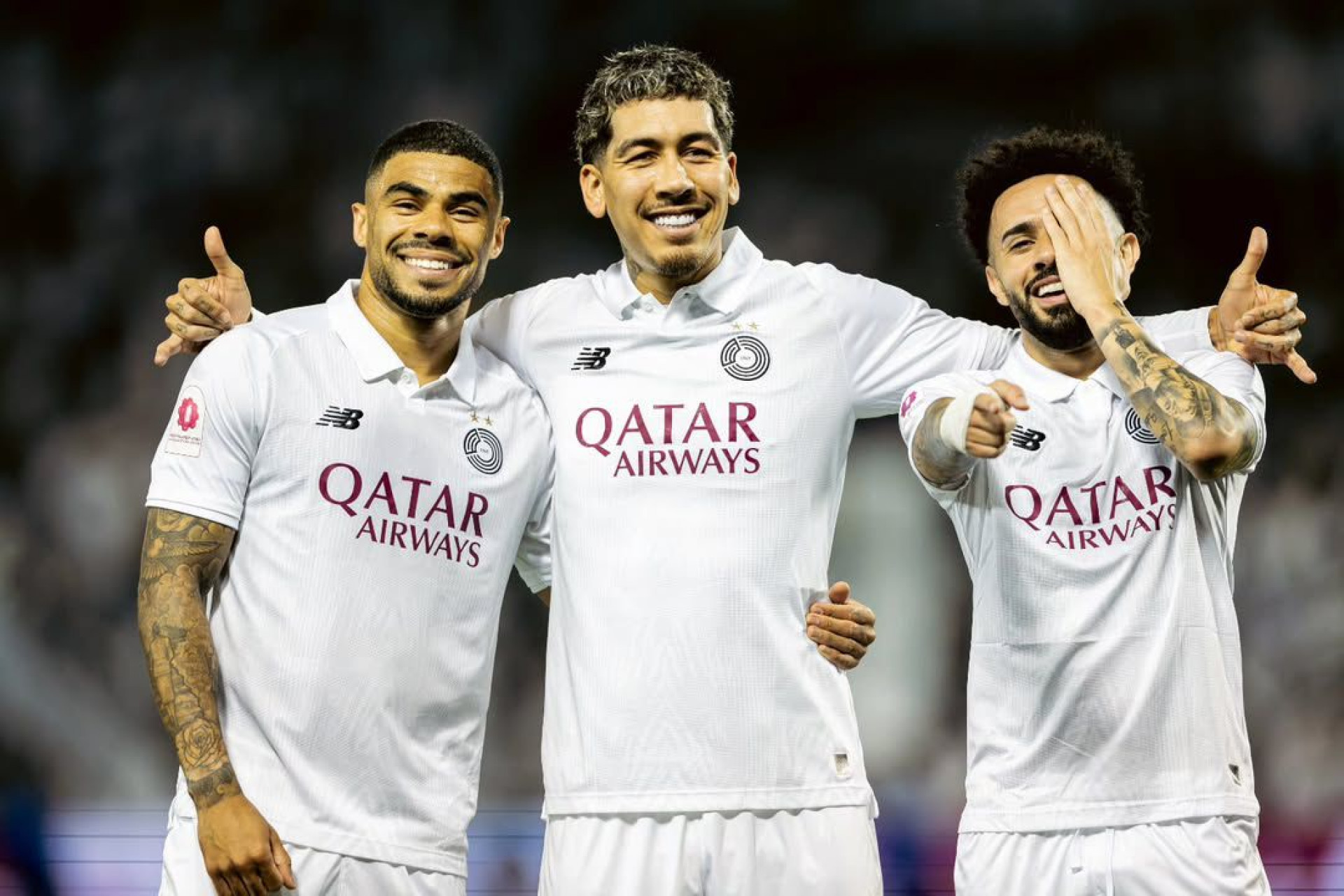 Firmino destaca título do Al Sadd e projeta próxima final: 'Sonhamos com mais uma taça'