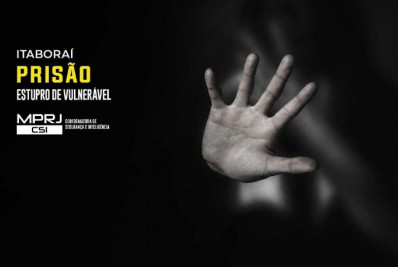 Homem condenado por estupro de vulnerável contra vítima da própria família é preso