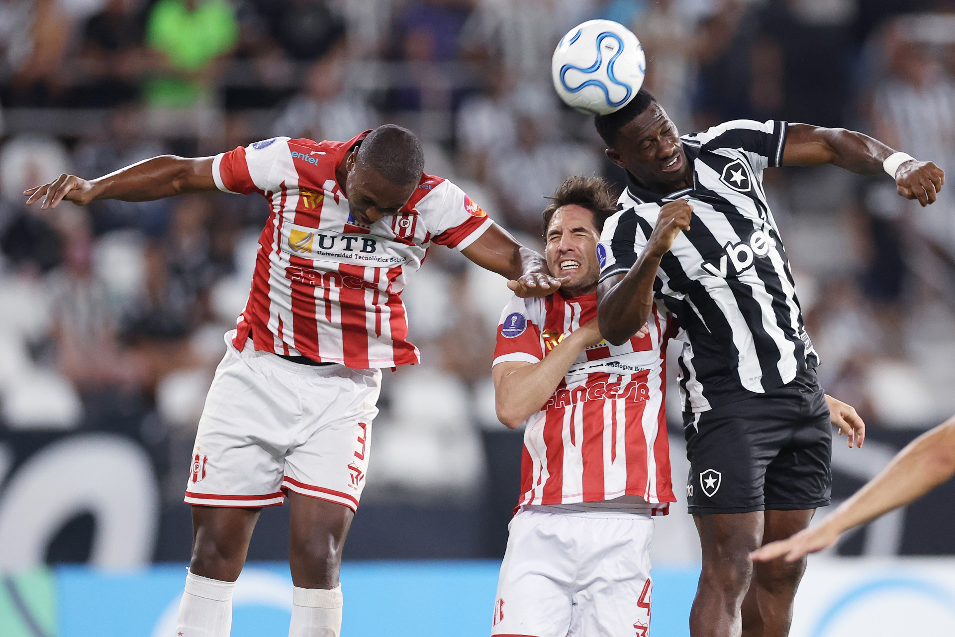 Botafogo enfrentou o Independiente Petrolero, da Bol&iacute;via, pela Sul-Americana - V&iacute;tor Silva/Botafogo