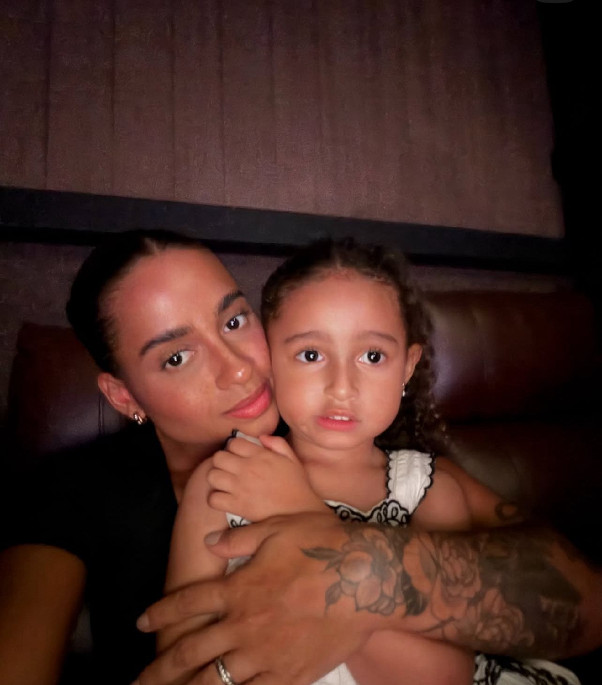 Mc Lomma com a filha, Melanie - Reprodução / Instagram