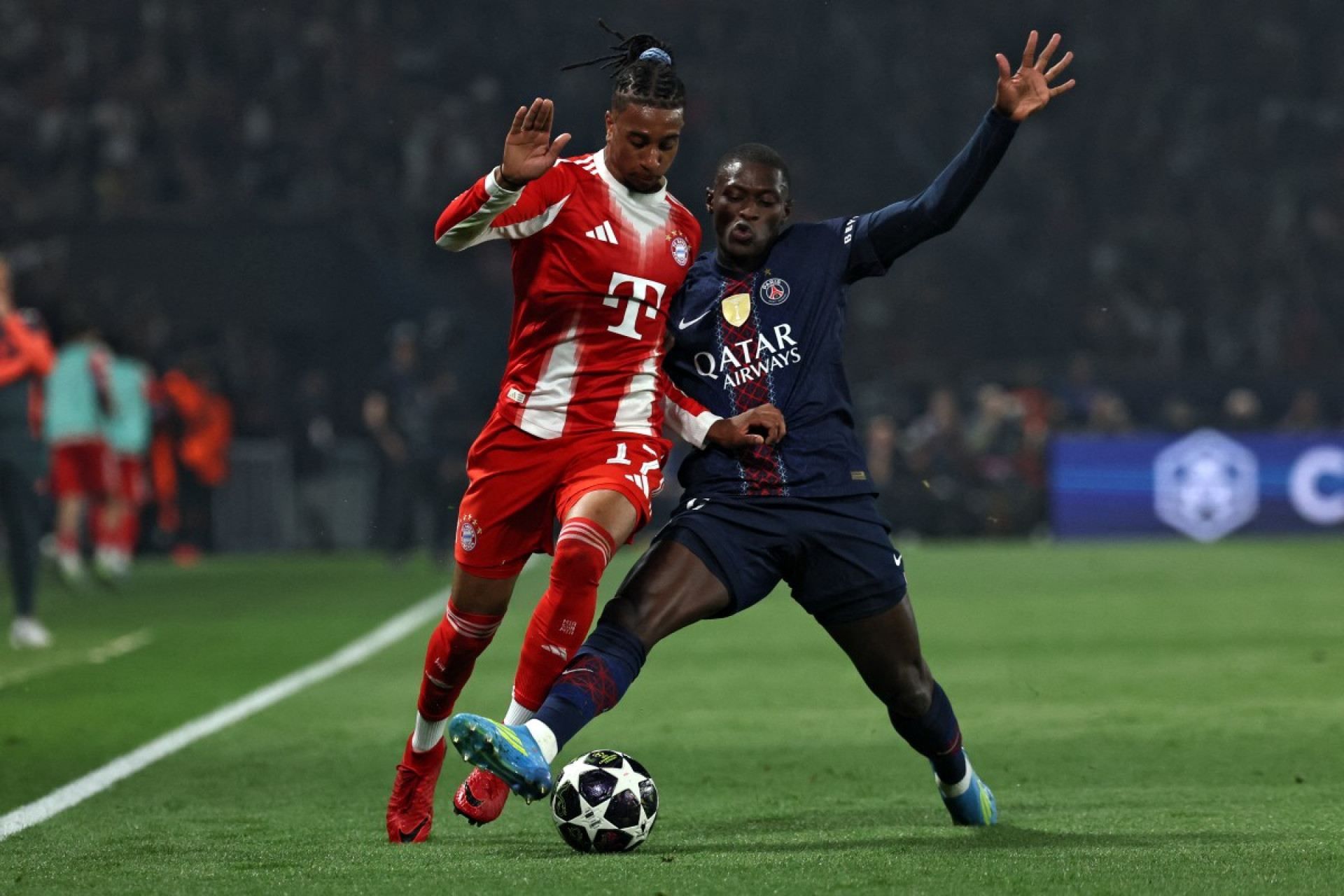PSG e Bayern se enfrentaram em Paris - AFP
