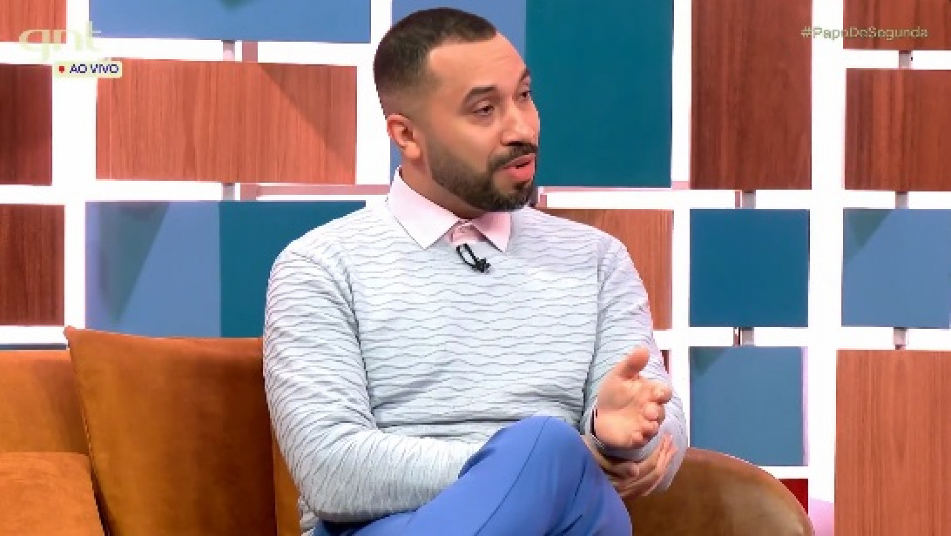 Gil do Vigor integra o elenco do 'Papo de Segunda', do GNT - Reprodução de Vídeo/ X