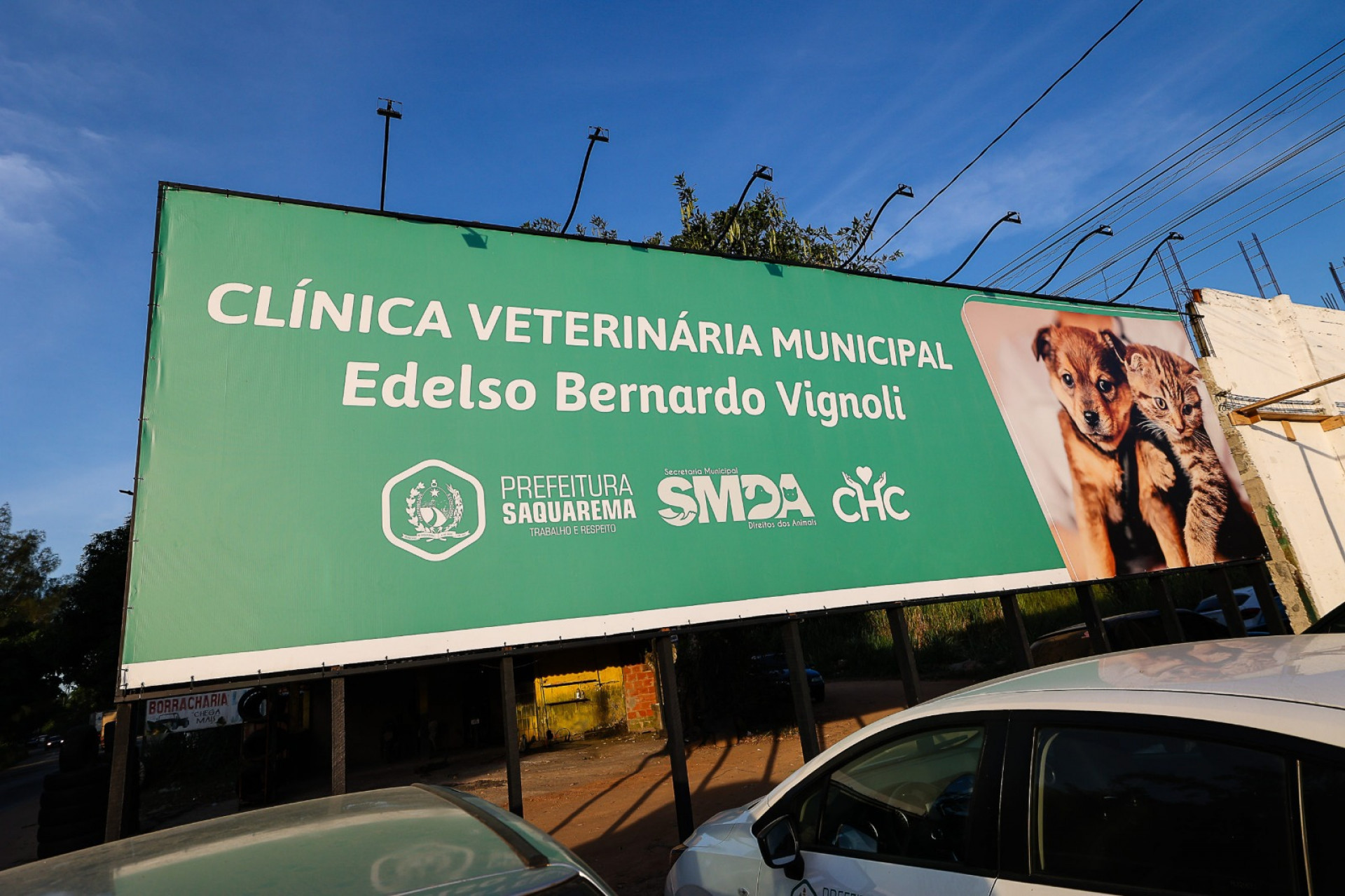 Clínica Veterinária Edelso Bernardo Vignoli completa 2 anos de inauguração em Saquarema - Divulgação/Prefeitura de Saquarema