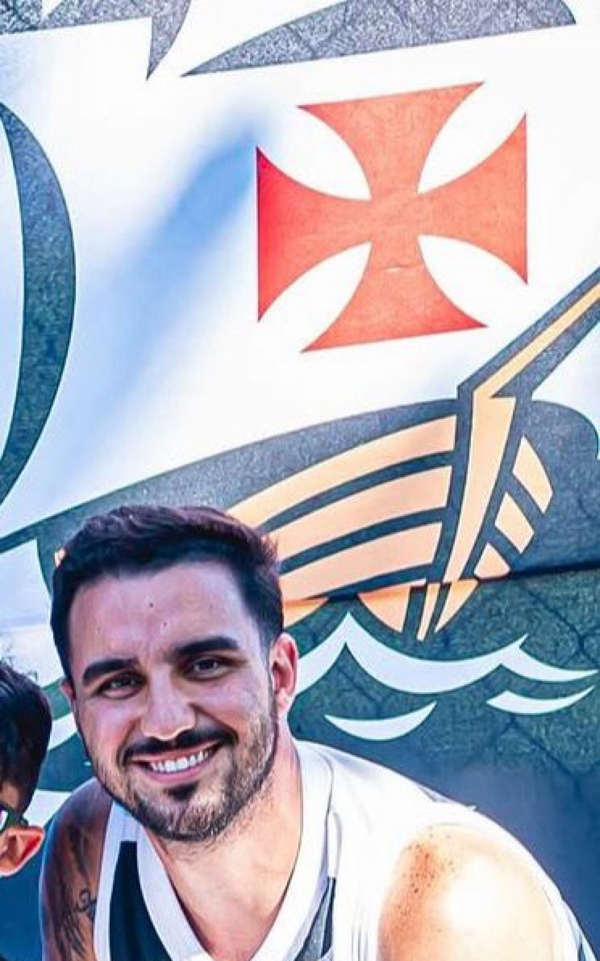 Marcos Vinicius costumava acompanhar o filho nos treinos e nos jogos - Rede Social