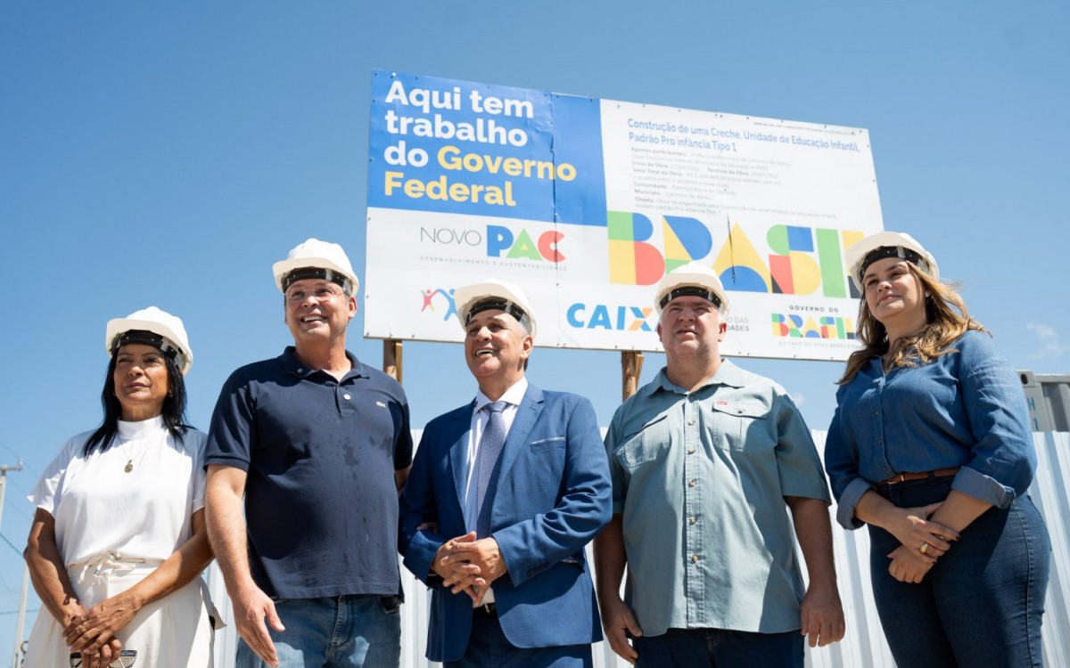 Lançamento da obra marca início de novo complexo educacional com capacidade para 650 alunos
