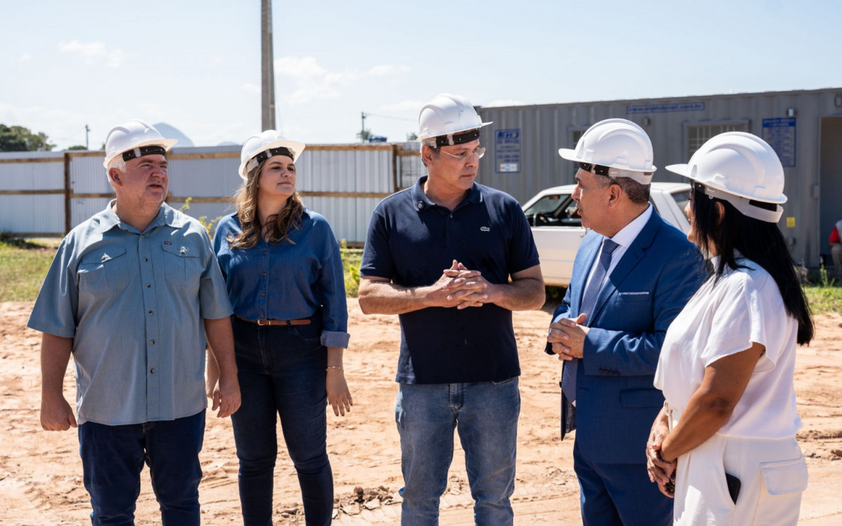 Lançamento da obra marca início de novo complexo educacional com capacidade para 650 alunos
