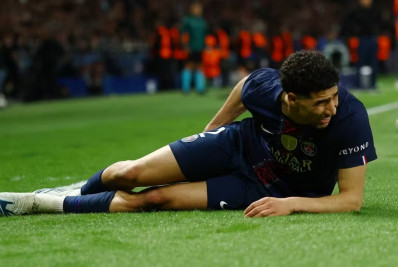 Hakimi sofre lesão, vira desfalque no PSG e preocupa para a Copa do Mundo