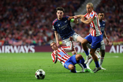 Atlético de Madrid e Arsenal empatam na semifinal da Liga dos Campeões