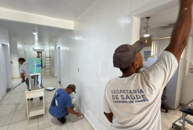 Saúde mais digna: posto de Palmital entra na reta final de reforma em Casimiro