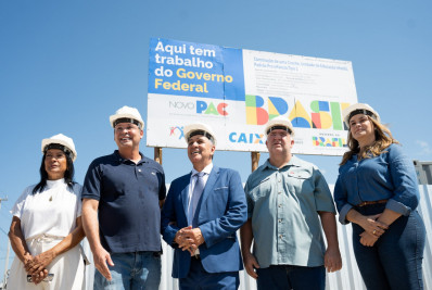 Educação ganha força: Palmital inicia obra de complexo que vai atender centenas de crianças