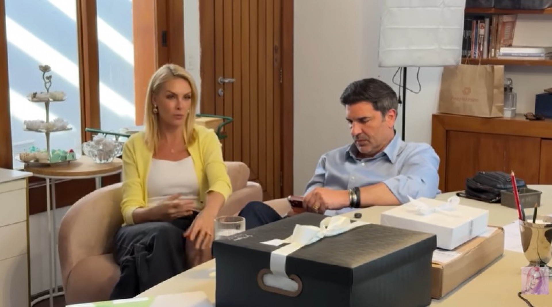 Ana Hickmann está nos preparativos para união com Edu Guedes  - Reprodução/YouTube