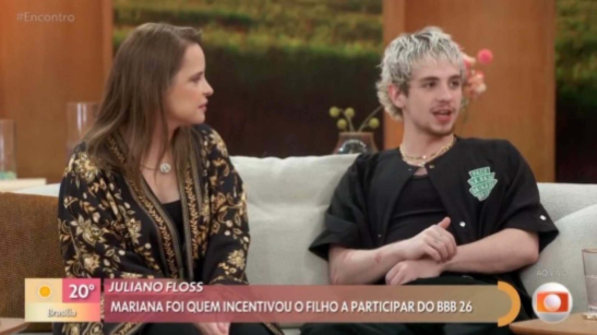 Juliano Floss revelou briga com a mãe antes de entrar no ?BBB 26? - Reprodução de Vídeo