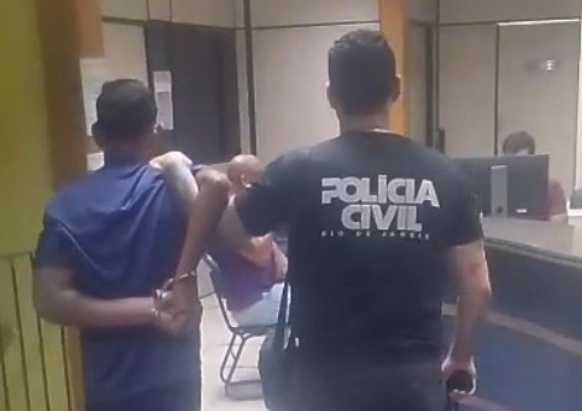 Wallace Jesus de Oliveira manteve uma médica refém com uma faca - Reprodução