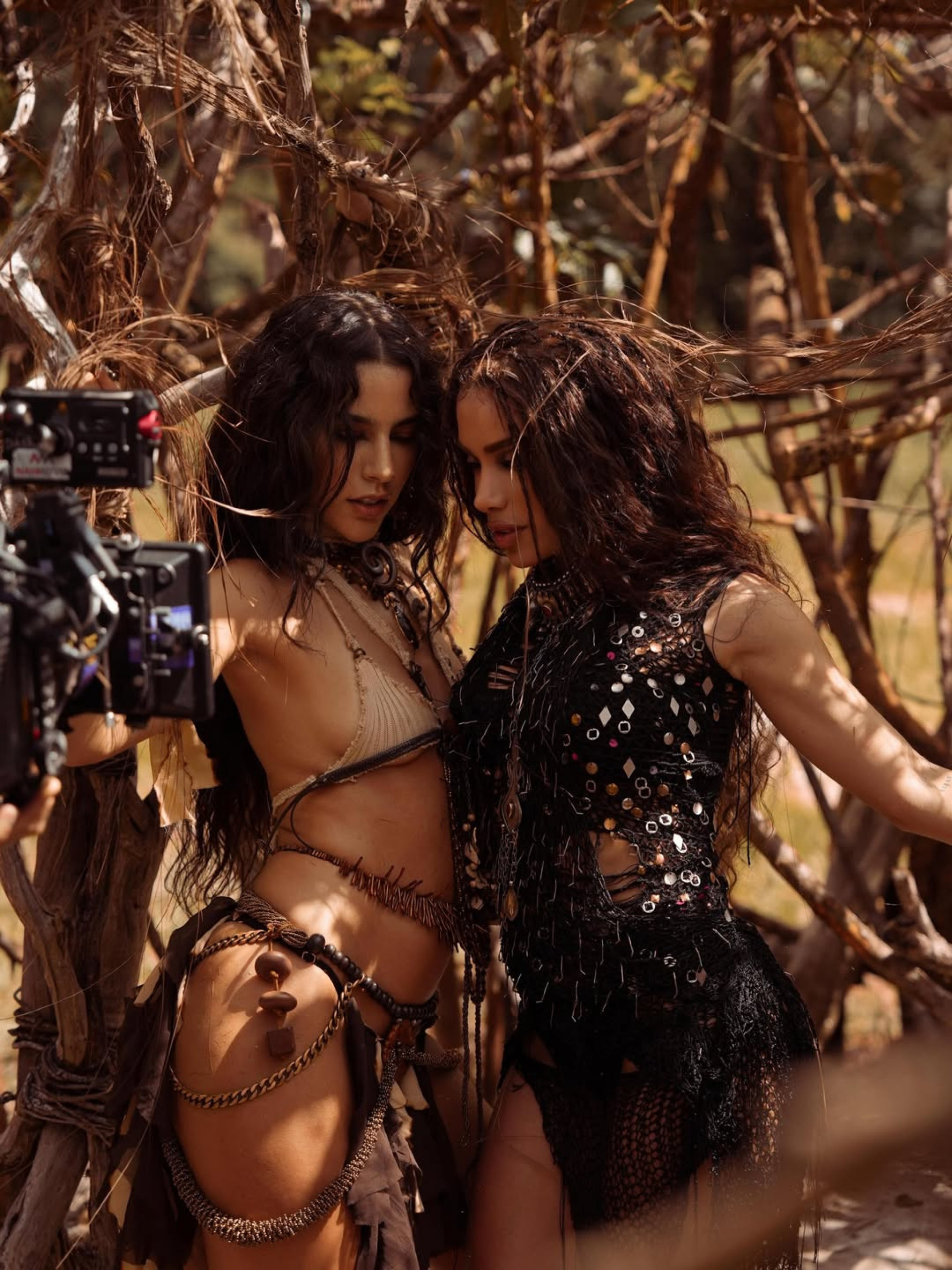 Anitta publicou bastidores de parceria com Marina Sena  - Reprodu&ccedil;&atilde;o/Instagram 