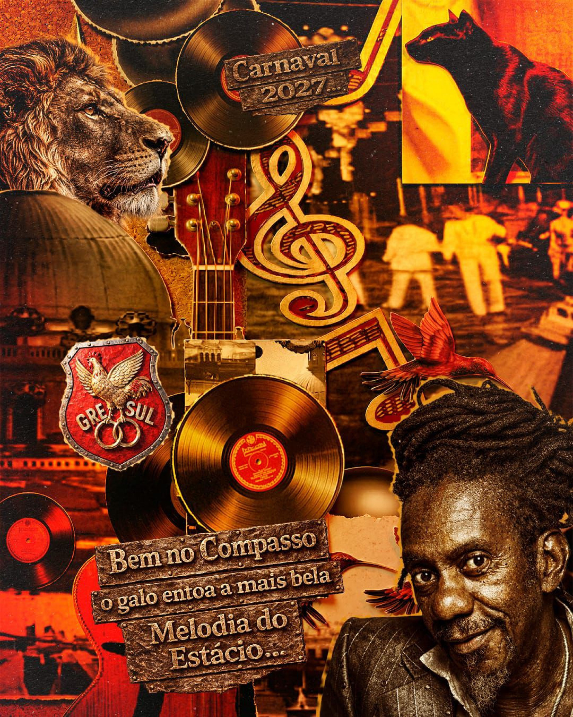 Luiz Melodia será enredo da Unidos de Lucas para o Carnaval de 2027
 - Divulgação