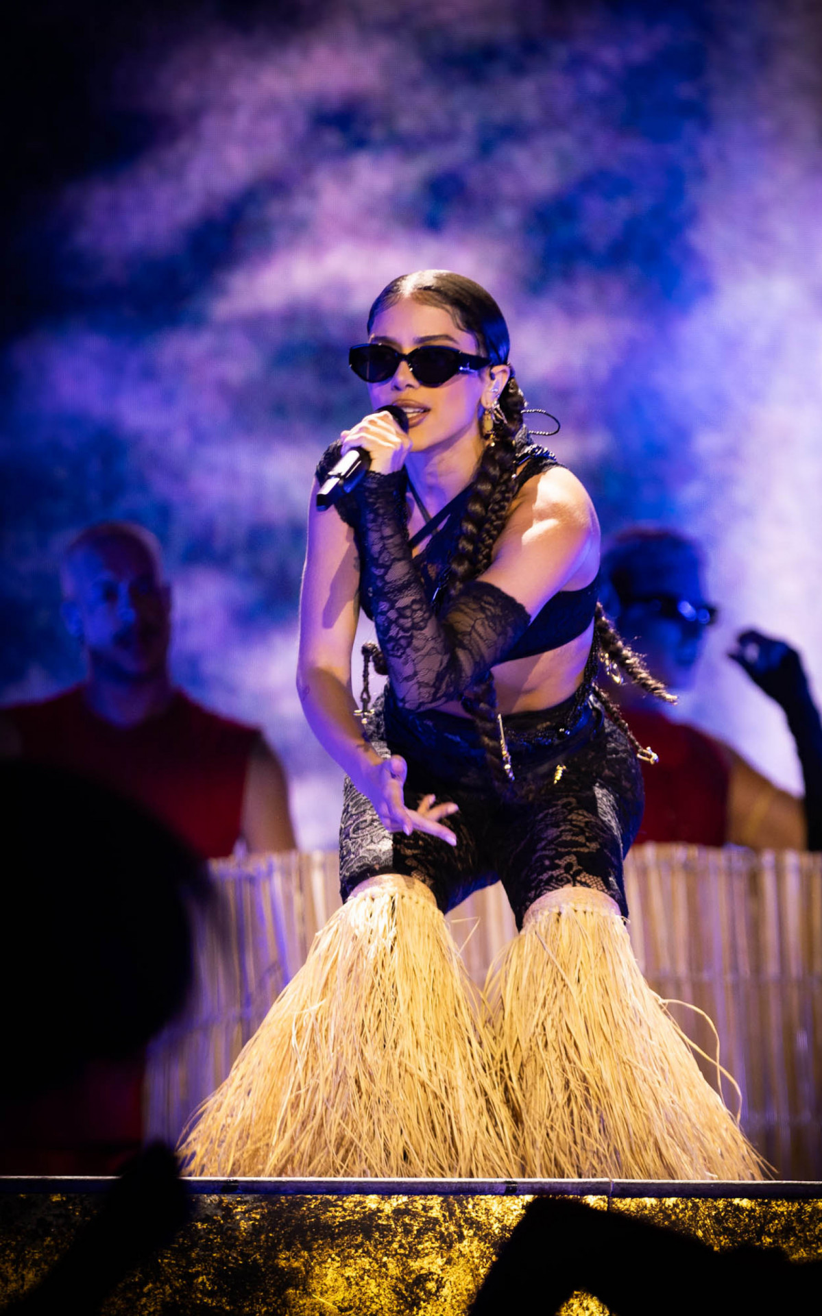 Anitta se apresentou no Estádio Morumbis